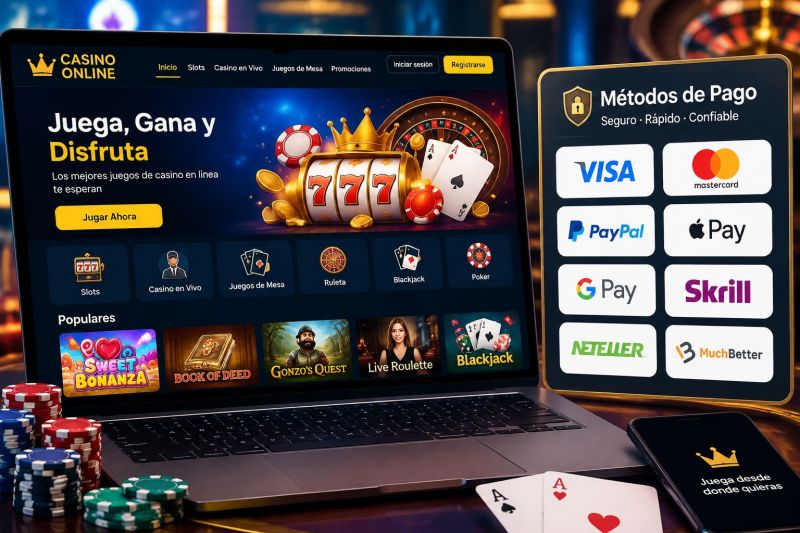 decoración de fiesta casino